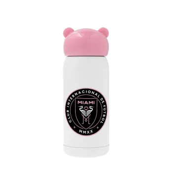 Inter Miami CF, Pink stainless steel thermal flask, 320ml