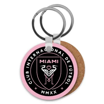 Ίντερ Μαϊάμι (Inter Miami CF), Μπρελόκ Ξύλινο στρογγυλό MDF Φ5cm