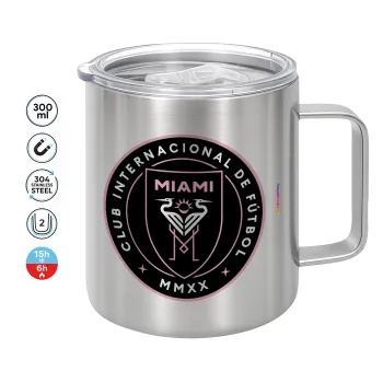 Inter Miami CF, Mug Stainless steel double wall 300ml