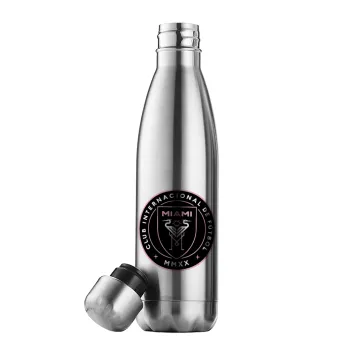 Inter Miami CF, Inox (Stainless steel) double-walled metal mug, 500ml