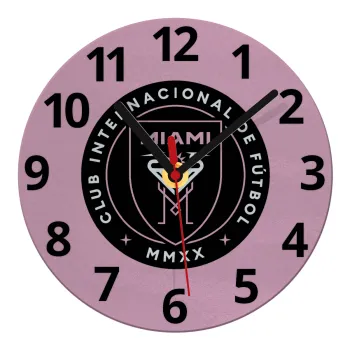 Inter Miami CF, Ρολόι τοίχου γυάλινο (20cm)