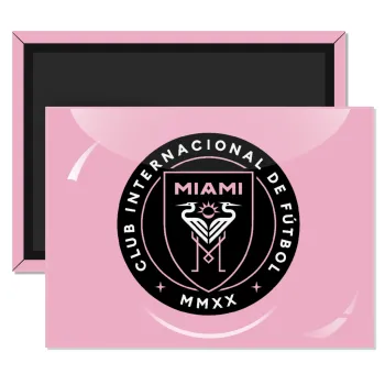 Ίντερ Μαϊάμι (Inter Miami CF), Ορθογώνιο μαγνητάκι ψυγείου διάστασης 9x6cm