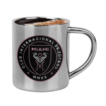 Inter Miami CF, Double-wall metal cup for espresso (220ml)