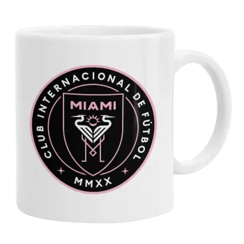 Inter Miami CF, Ceramic coffee mug, 330ml