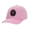 Καπέλο Ενηλίκων Baseball, 100% Βαμβακερό,  ΡΟΖ (ΒΑΜΒΑΚΕΡΟ, ΕΝΗΛΙΚΩΝ, UNISEX, ONE SIZE)