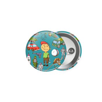 Toys Boy, Κονκάρδα παραμάνα 5.9cm