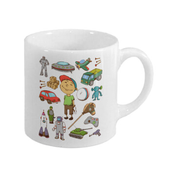 Toys Boy, Κουπάκι κεραμικό, για espresso 150ml