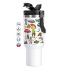 Mega Stainless steel Tumbler with lid, double wall 1,2L