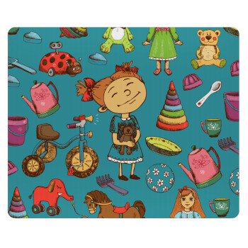 Toys Girl, Mousepad ορθογώνιο 23x19cm