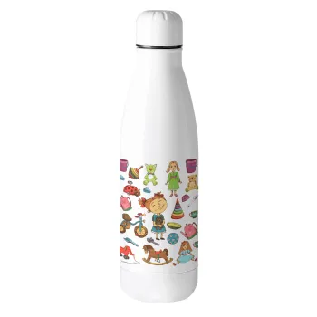 Toys Girl, Metal mug thermos (Stainless steel), 500ml