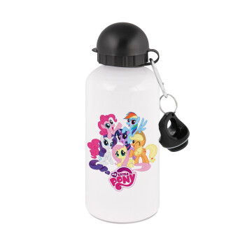My Little Pony, Metal water bottle, White, aluminum 500ml