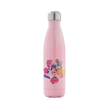 My Little Pony, Metal mug thermos Pink Iridiscent (Stainless steel), double wall, 500ml