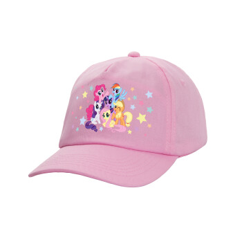 My Little Pony, Καπέλο Ενηλίκων Baseball, 100% Βαμβακερό,  ΡΟΖ (ΒΑΜΒΑΚΕΡΟ, ΕΝΗΛΙΚΩΝ, UNISEX, ONE SIZE)
