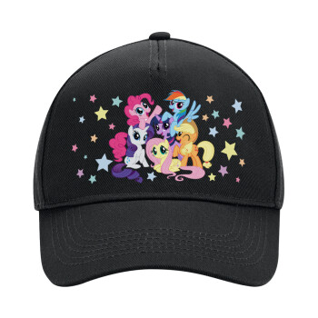 My Little Pony, Adult Ultimate Hat BLACK, (100% COTTON DRILL, ADULT, UNISEX, ONE SIZE)