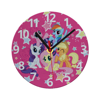 My Little Pony, Ρολόι τοίχου γυάλινο (20cm)