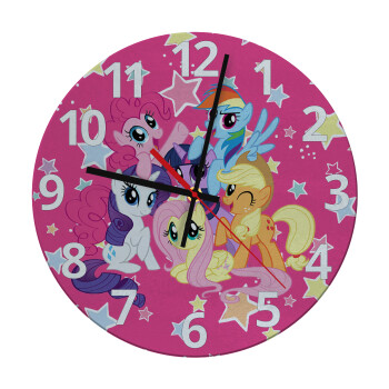 My Little Pony, Ρολόι τοίχου γυάλινο (30cm)