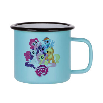 My Little Pony, Κούπα Μεταλλική εμαγιέ ΜΑΤ σιέλ 360ml