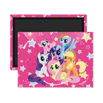 My Little Pony, Ορθογώνιο μαγνητάκι ψυγείου διάστασης 9x6cm