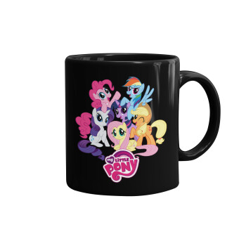 My Little Pony, Κούπα Μαύρη, κεραμική, 330ml