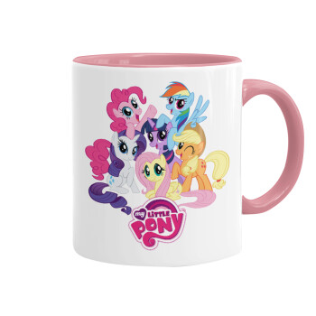 My Little Pony, Κούπα χρωματιστή ροζ, κεραμική, 330ml