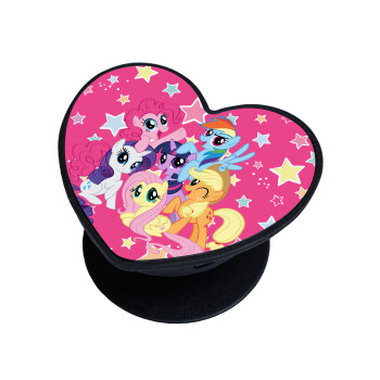 My Little Pony, Phone Holders Stand  καρδιά Μαύρο Βάση Στήριξης Κινητού στο Χέρι