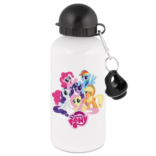 My Little Pony — Μεταλλικό παγούρι νερού, Λευκό, αλουμινίου 500ml