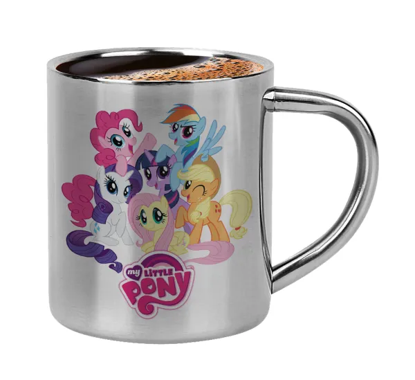 My Little Pony — Double-wall metal cup for espresso (220ml)