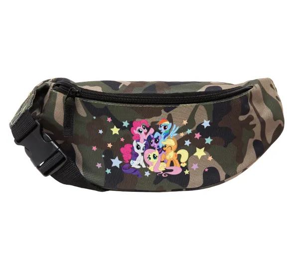My Little Pony — Unisex waist bag (banana) in Jungle camouflage color with 2 pockets