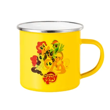 My Little Pony, Yellow Enamel Metallic Cup 360ml