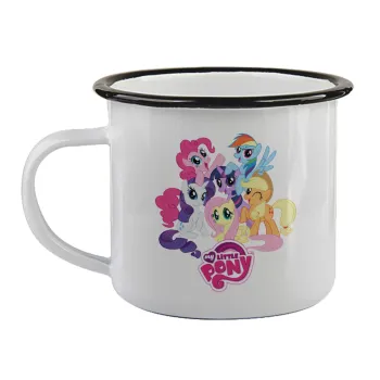 My Little Pony, Κούπα εμαγιέ με μαύρο χείλος 360ml