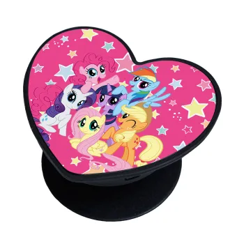 My Little Pony, Phone Holders Stand  καρδιά Μαύρο Βάση Στήριξης Κινητού στο Χέρι