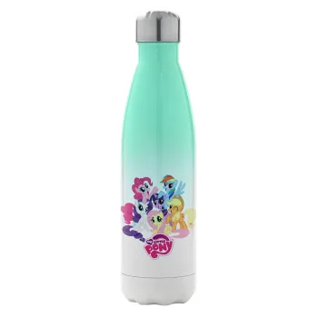 My Little Pony, Metal mug thermos Green/White (Stainless steel), double wall, 500ml