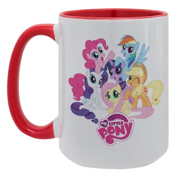 My Little Pony, Κούπα Mega 15oz, κεραμική Κόκκινη, 450ml