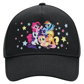 My Little Pony, Adult Ultimate Hat BLACK, (100% COTTON DRILL, ADULT, UNISEX, ONE SIZE)