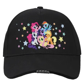 My Little Pony, Καπέλο Εργασίας & Δραστηριοτήτων με LED Φως - Ιδανικό για Νύχτα & Χαμηλό Φωτισμό (100% ΒΑΜΒΑΚΕΡΟ, ΕΝΗΛΙΚΩΝ, UNISEX)