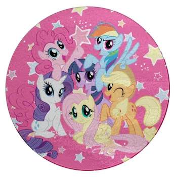 My Little Pony, Επιφάνεια κοπής γυάλινη στρογγυλή (30cm)