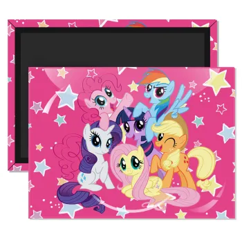 My Little Pony, Ορθογώνιο μαγνητάκι ψυγείου διάστασης 9x6cm