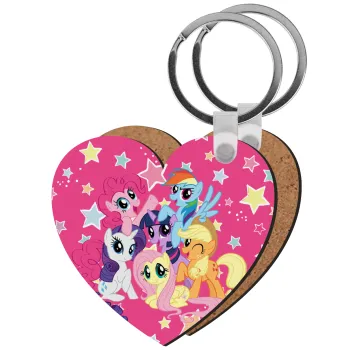 My Little Pony, Μπρελόκ Ξύλινο καρδιά MDF