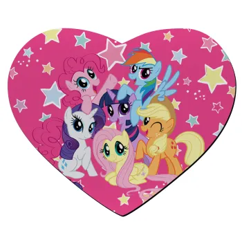 My Little Pony, Mousepad heart 23x20cm