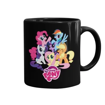 My Little Pony, Κούπα Μαύρη, κεραμική, 330ml