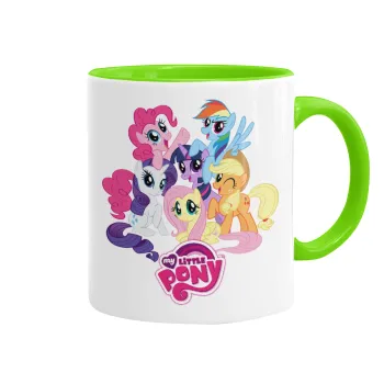 My Little Pony, Mug colored light green, ceramic, 330ml