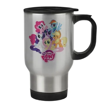 My Little Pony, Stainless steel travel mug with lid, double wall 450ml