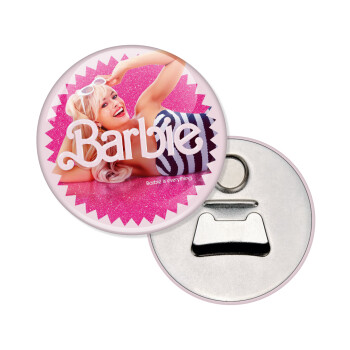 Barbie is everything, Μαγνητάκι και ανοιχτήρι μπύρας στρογγυλό διάστασης 5,9cm