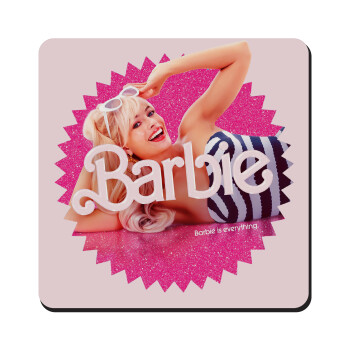 Barbie is everything, Τετράγωνο μαγνητάκι ξύλινο 9x9cm