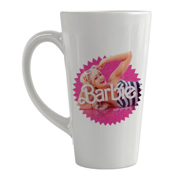 Barbie is everything, Κούπα κωνική Latte Μεγάλη, κεραμική, 450ml