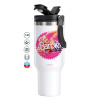Mega Tumbler με καπάκι, διπλού τοιχώματος (θερμό) 1,2L