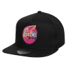 Καπέλο παιδικό Flat Snapback, Μαύρο (100% ΒΑΜΒΑΚΕΡΟ, ΠΑΙΔΙΚΟ, UNISEX, ONE SIZE)