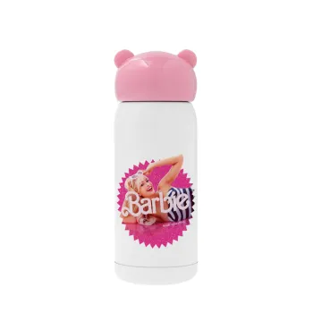 Barbie is everything, Pink stainless steel thermal flask, 320ml