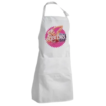Barbie is everything, Adult Chef Apron (with sliders and 2 pockets)