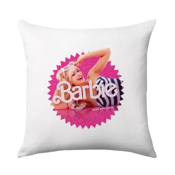 Barbie is everything, Μαξιλάρι καναπέ 40x40cm περιέχεται το  γέμισμα